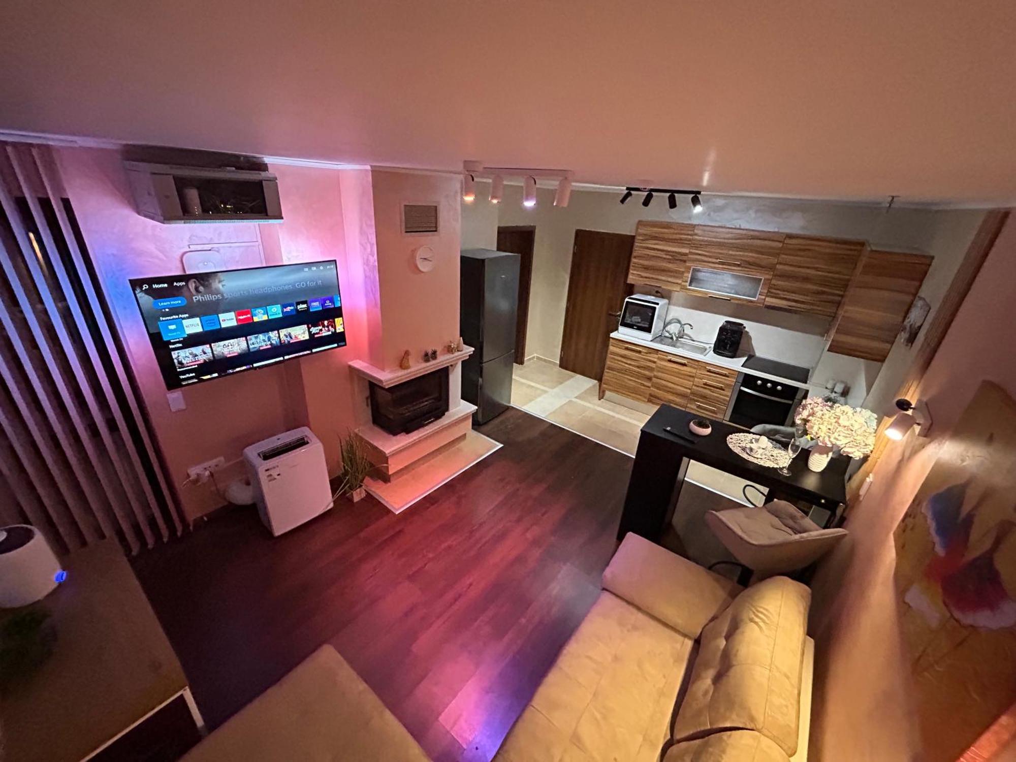 2-Bedroom, 2-Bathroom With Fireplace And Garden At Winslow Infinity Bansko Esterno foto